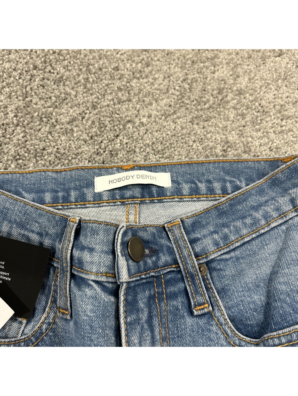 Nobody’s Denim Blue Jeans Classic Women’s Slim Fit High Rise Size 24 - Picture 4 of 10